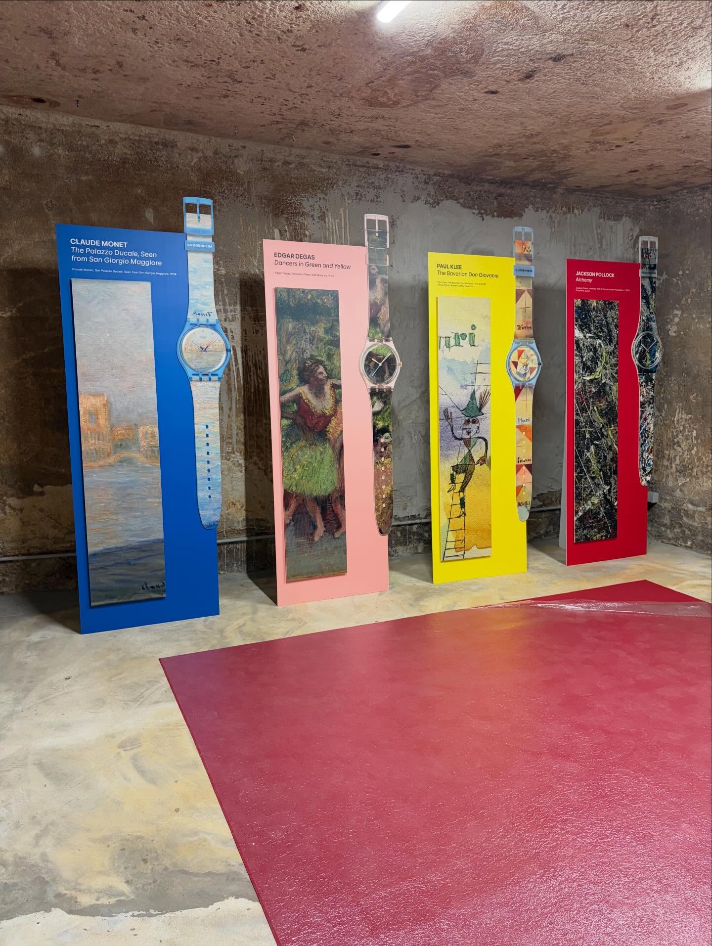 Lançamento da coleção Swatch Guggenheim, veste arte! 🥰😍